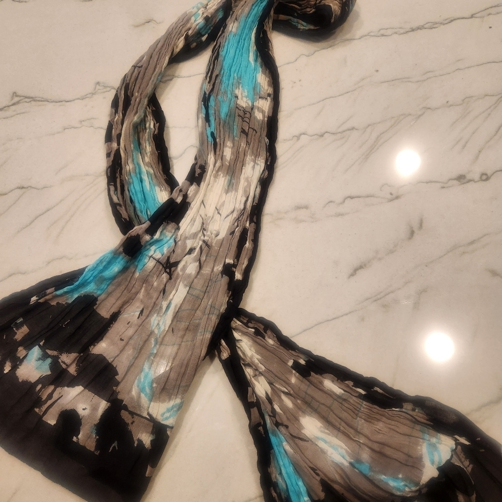 Light Weight Scarf - Cotton Blend - Picture 4 of 11
